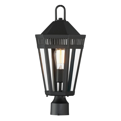 Oxford Black Post Light by Maxim Lighting