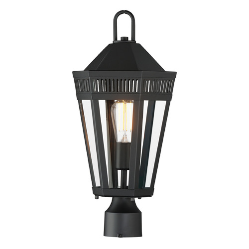 Maxim Lighting Oxford Black Post Light by Maxim Lighting 30590CLBK