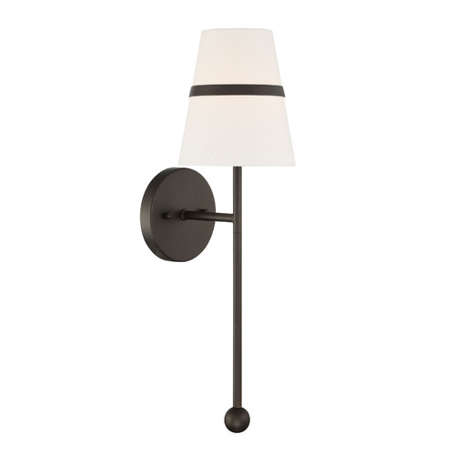 Althia Wall Sconce in Textured Dark Bronze by Minka Lavery