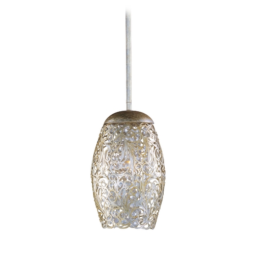 Arabesque Golden Silver Mini Pendant by Maxim Lighting