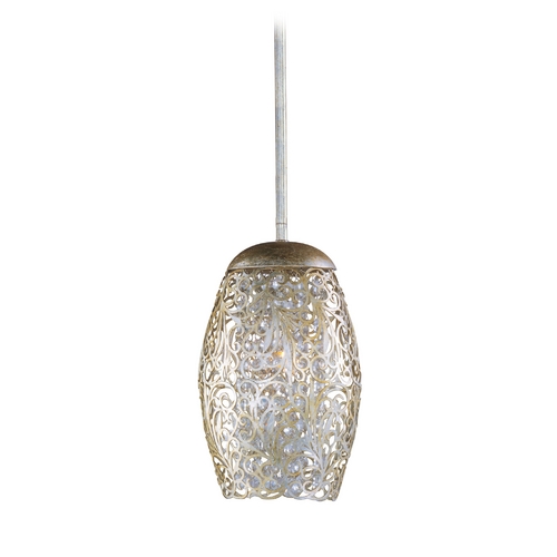 Maxim Lighting Arabesque Golden Silver Mini Pendant by Maxim Lighting 24153BCGS