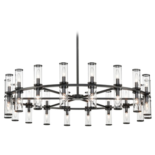 Revolve Urban Bronze Chandelier by Alora Lighting
