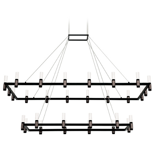 Eurofase Lighting Altamont Matte Black & Satin Nickel LED Linear Light by Eurofase Lighting 37049-010