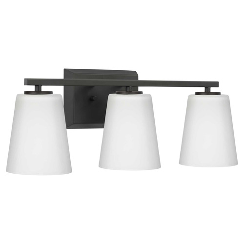 Progress Lighting Progress Lighting Vertex Matte Black Bathroom Light P300463-31M