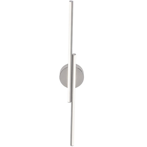 AFX Lighting Afx Lighting Ella Satin Nickel LED Vertical Bathroom Light ELAV3004L30D1SN