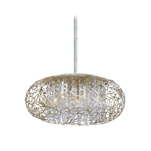 Maxim Lighting Arabesque Golden Silver Pendant by Maxim Lighting 24154BCGS