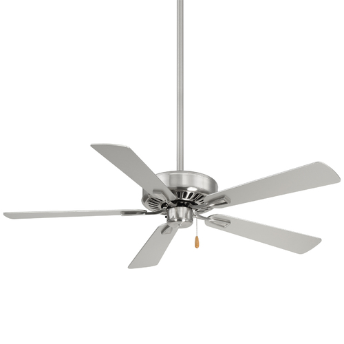 Contractor Plus 52-Inch Ceiling Fan Brushed Nickel by Minka Aire