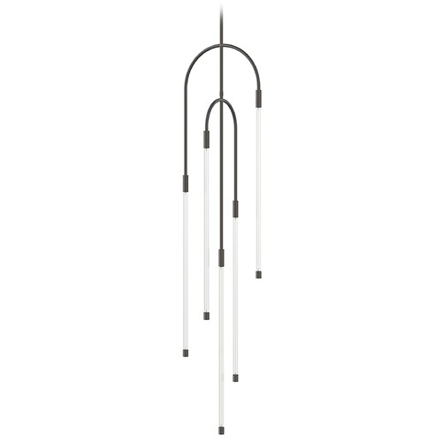 Honour 56-Inch Urban Bronze LED Pendant by Alora Lighting