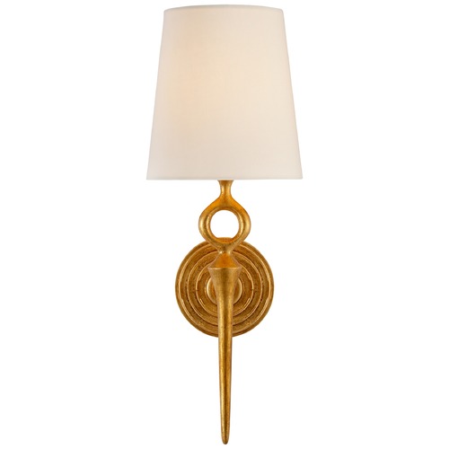 Aerin Bristol Single Sconce in Gild by Visual Comfort Signature