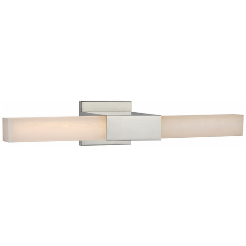 Visual Comfort Signature Collection Kelly Wearstler Covet Bath Light in Nickel by Visual Comfort Signature KW2117PNALB