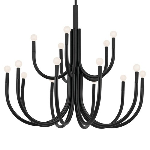 Kichler Lighting Odensa Black Chandelier by Kichler Lighting 52552BK