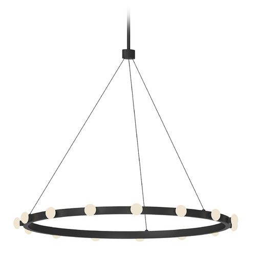 Kuzco Lighting Kuzco Lighting Rezz Black LED Chandelier PD63428-BK-UNV