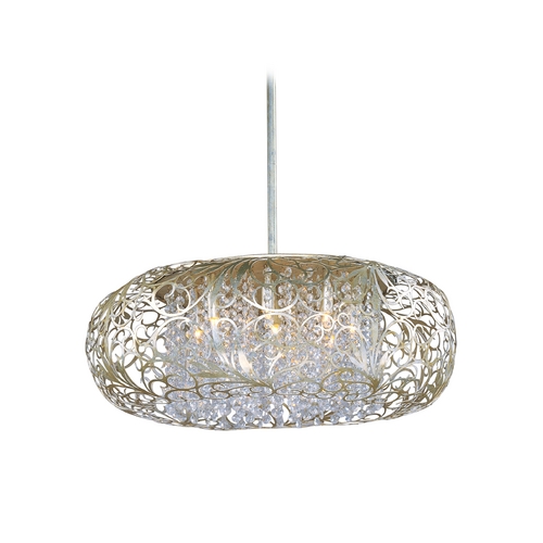 Maxim Lighting Arabesque Golden Silver Pendant by Maxim Lighting 24155BCGS