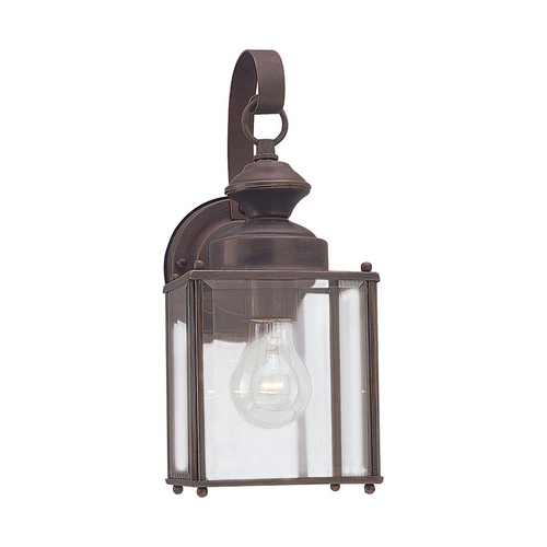 Jamestowne 12.50-Inch Antique Bronze Outdoor Wall Light by Generation Lighting