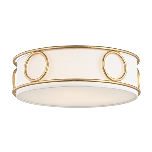 Jade Gold Leaf Flush Mount by Mitzi by Hudson Valley