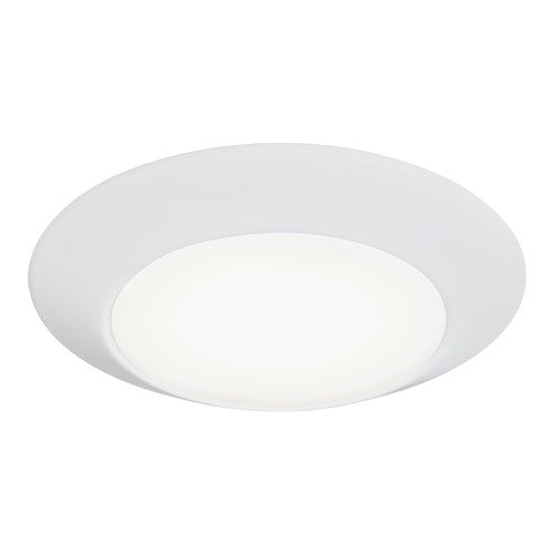 Traverse Mirage White LED Flush Mount by Generation Lighting