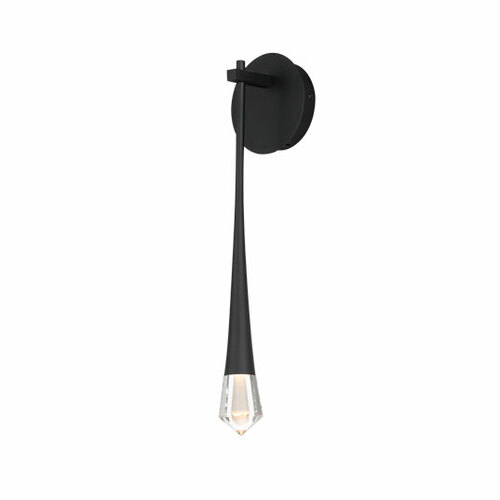 Pierce 20.75-Inch LED Wall Sconce in Black by ET2 Lighting
