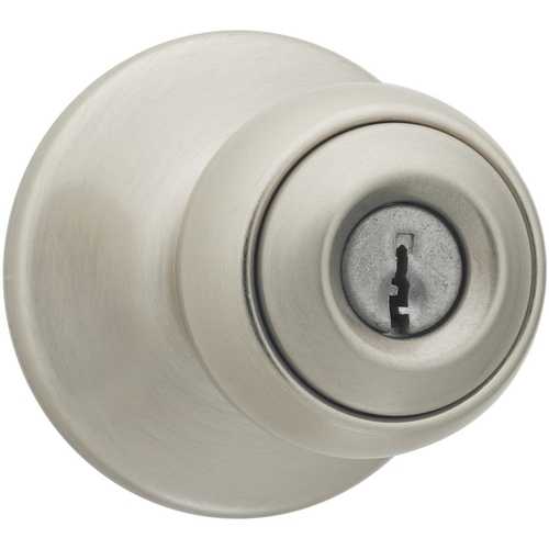 Kwikset Hardware Reversible Keyed Entry Lock 400-P-15 6AL RCS