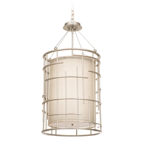 Kalco Lighting Atelier Tarnished Silver Pendant by Kalco Lighting 6484TS