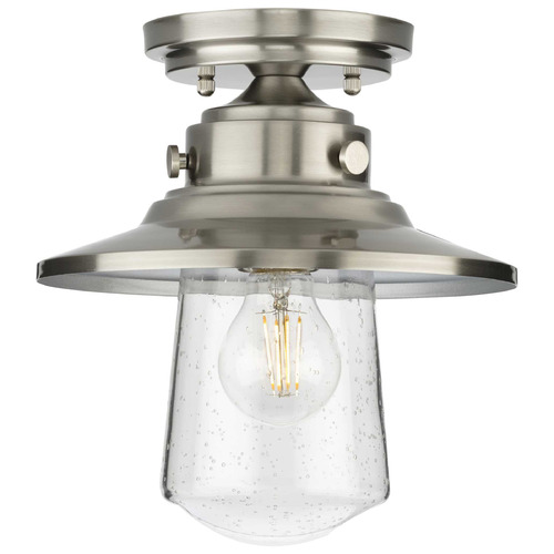 Progress Lighting Tremont Stainless Steel Close To Ceiling Light