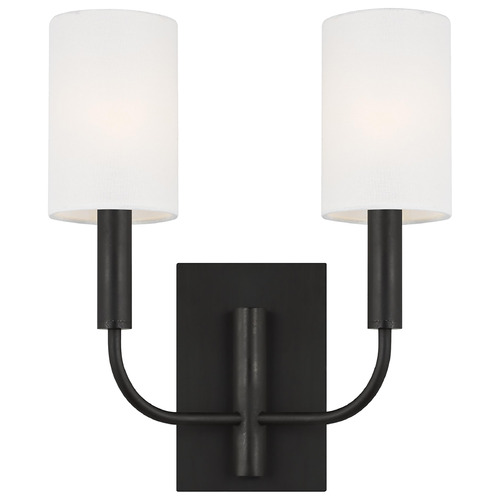 Visual Comfort Studio Collection Ellen Degeneres Brianna Aged Iron Sconce