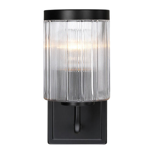 Aspen 4.75-Inch Wall Sconce in Matte Black by Designers Fountain