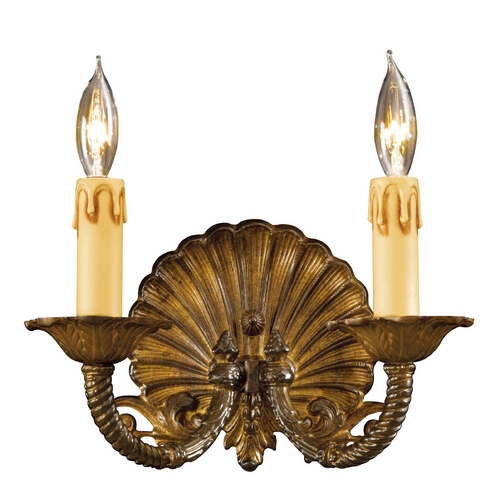 Sconce Wall Light in Antique Bronze Patina by Metropolitan Lighting