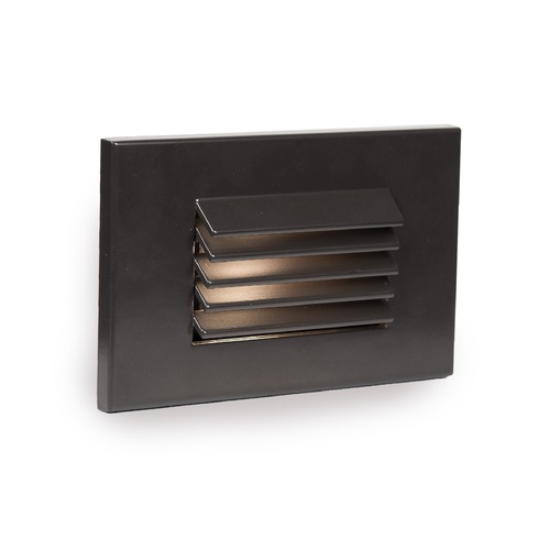 WAC Lighting LED Low Voltage Horizontal Louvered Step & Wall Light by WAC Lighting 4051-30BZ