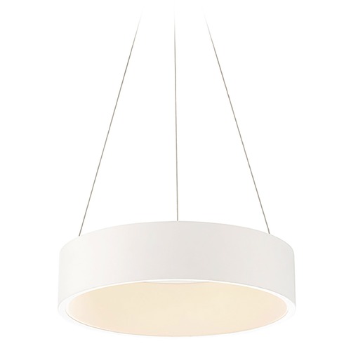 Corso White LED Pendant by WAC Lighting