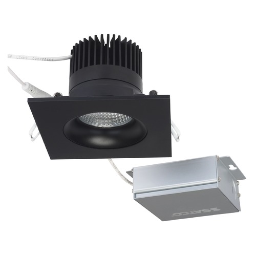 12W LED Direct Wire Downlight Gimbaled 3.5-Inch 3000K 120V Dimmable by Satco Lighting