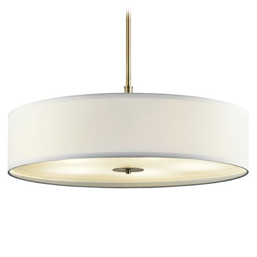 Kichler Lighting 30-Inch Convertible Pendant in Classic Bronze by Kichler Lighting 42196CLZ