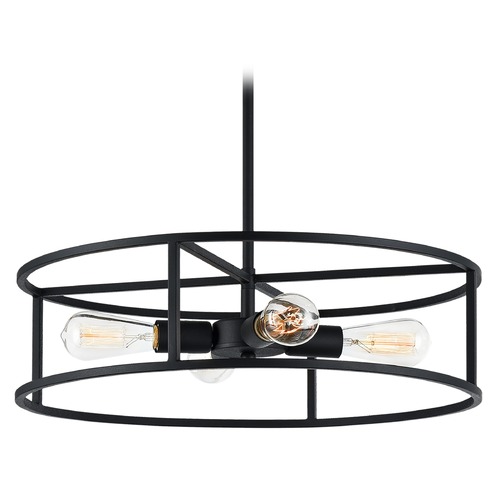 Candid Rusty Black Pendant by Matteo Lighting