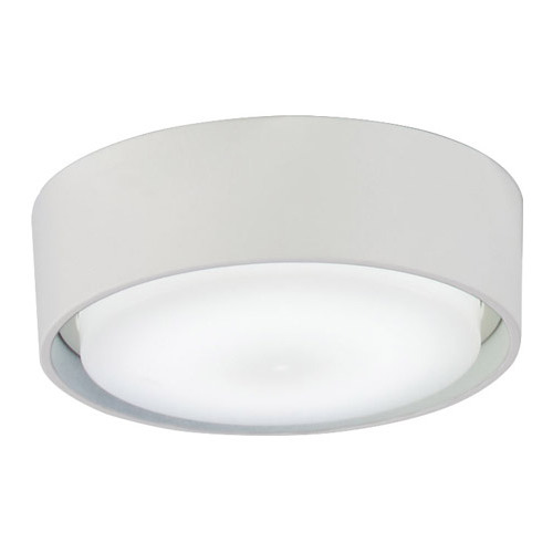 Minka Aire Simple Fan Custom LED Wet Light Kit in Flat White by Minka Aire K9787L-WHF