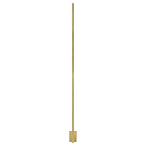 Visual Comfort Modern Collection Mick De Giulio Stagger 63-Inch 277V LED Sconce in Brass by Visual Comfort Modern 700WSSTG63NB-LED927-277