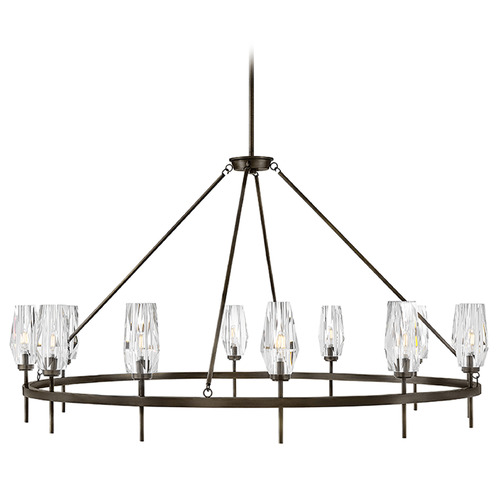 Ana Black Oxide LED Chandelier by Hinkley Lighting