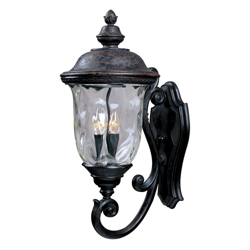 Maxim Lighting Carriage House DC Oriental Bronze Outdoor Wall Light by Maxim Lighting 3424WGOB