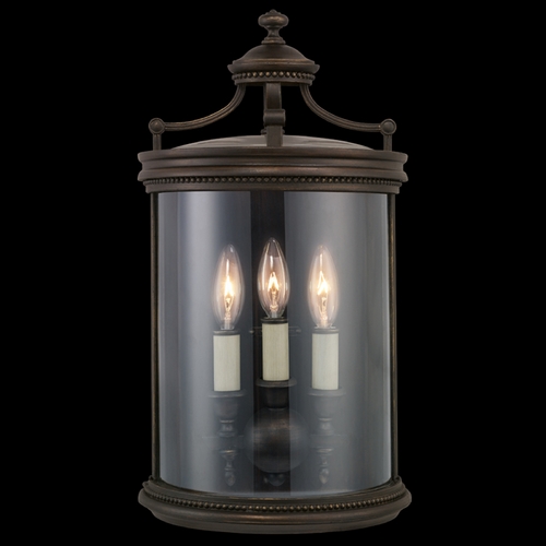 Fine Art Lamps Louvre Bronze Outdoor Wall Light