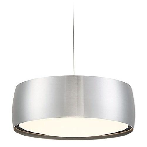 WAC Lighting Tic Toc Aluminum LED Pendant by WAC Lighting PD-37814-AL