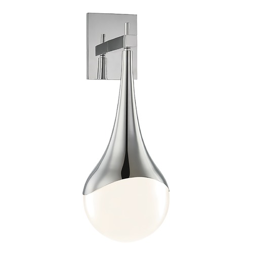 Mitzi by Hudson Valley Ariana Polished Nickel Sconce by Mitzi by Hudson Valley H375101-PN