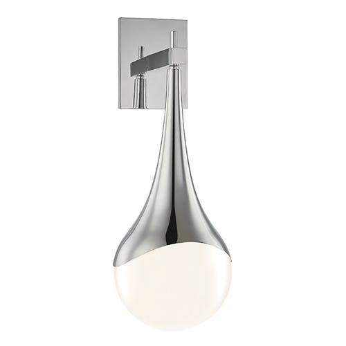 Ariana Polished Nickel Sconce by Mitzi by Hudson Valley