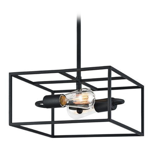 Candid Rusty Black Pendant by Matteo Lighting