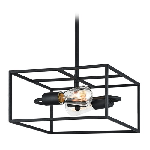 Matteo Lighting Candid Rusty Black Pendant by Matteo Lighting C71642RB