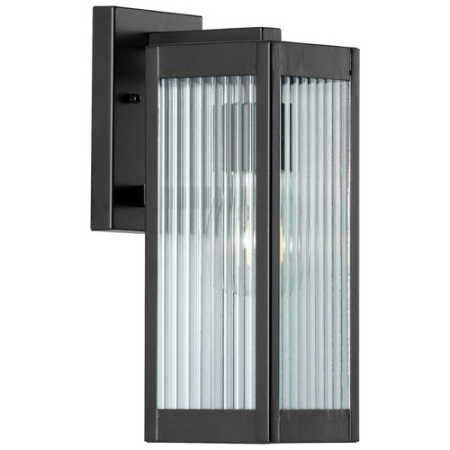 Progress Lighting Felton Matte Black Outdoor Wall Light