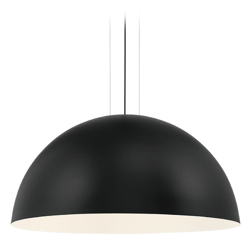 Laverton 47-Inch Dome Pendant in Black & White by Eurofase Lighting