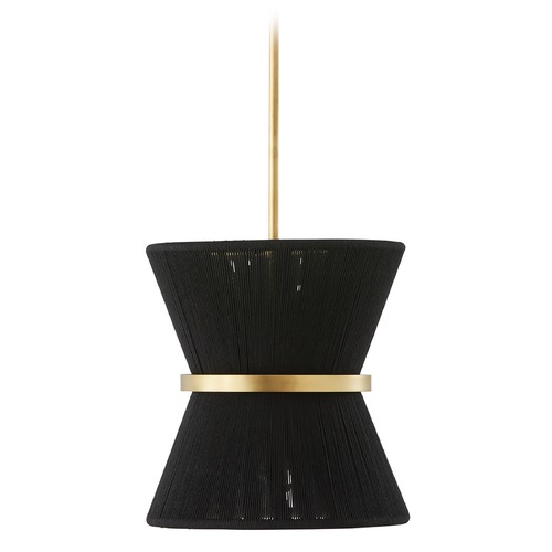 Cecilia 12-Inch Wide Pendant in Patinaed Brass by HomePlace by Capital Lighting
