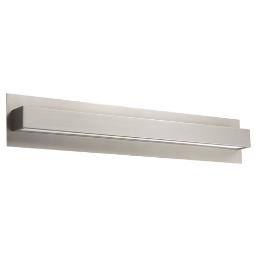 Alcor 26-Inch LED Vanity Light in Satin Nickel by Oxygen Lighting