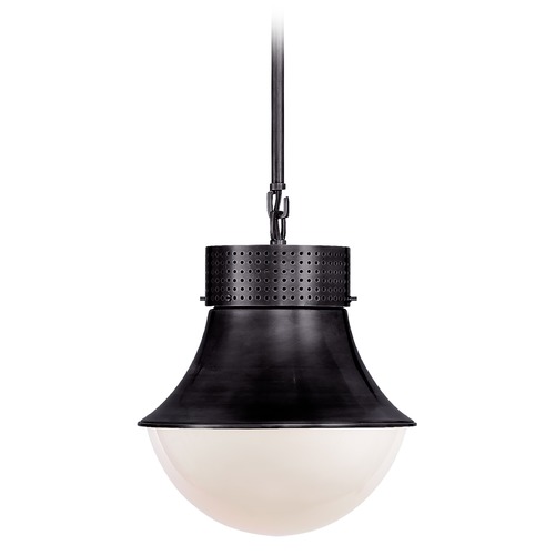 Kelly Wearstler Precision Pendant in Bronze by Visual Comfort Signature