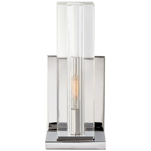 Visual Comfort Signature Collection Ian K. Fowler Ambar Wall Light in Polished Nickel by Visual Comfort Signature S2944CGPN