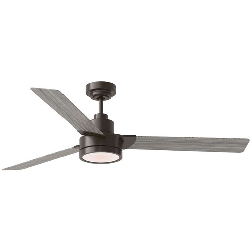 Generation Lighting Fan Collection Jovie 58 LED Brushed Steel LED Ceiling Fan by Generation Lighting Fan Collection 3JVR58AGPD