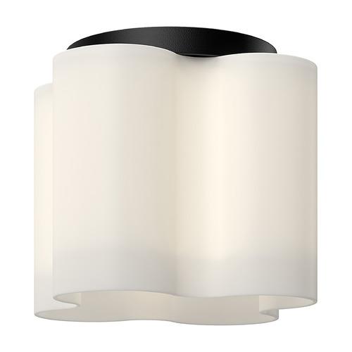 Clover Black LED Flush Mount by Kuzco Lighting